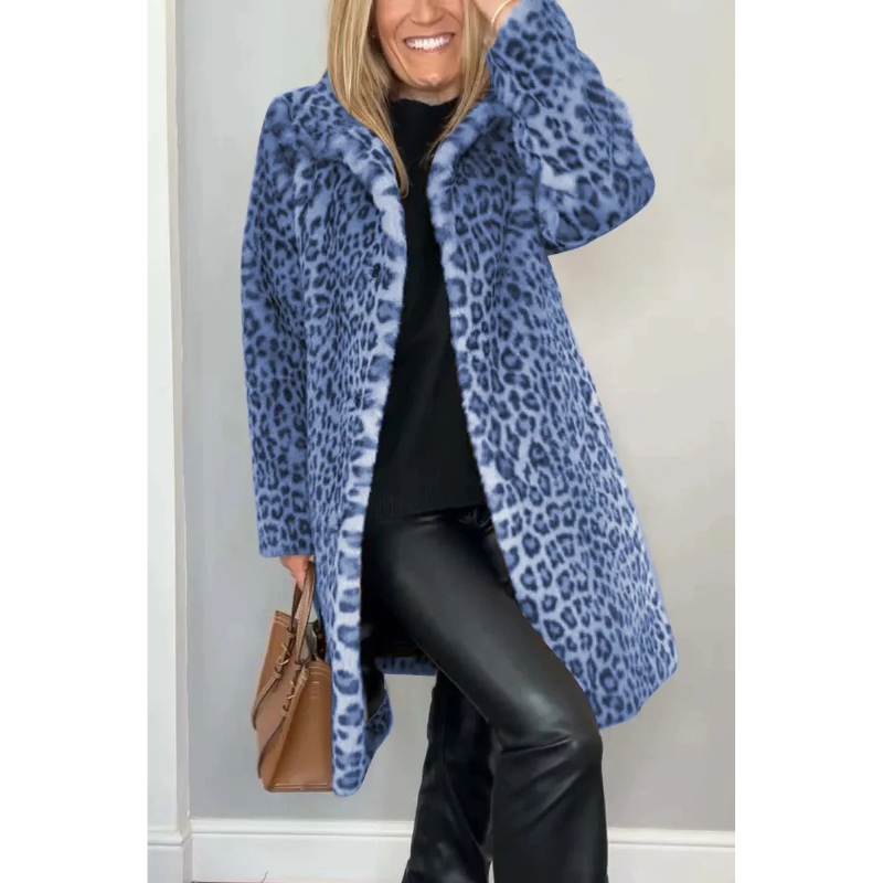 Mari - Leopard print coat