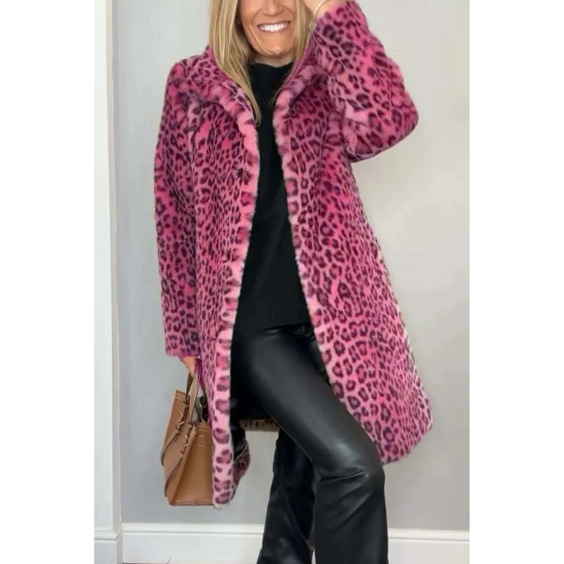 Mari - Leopard print coat