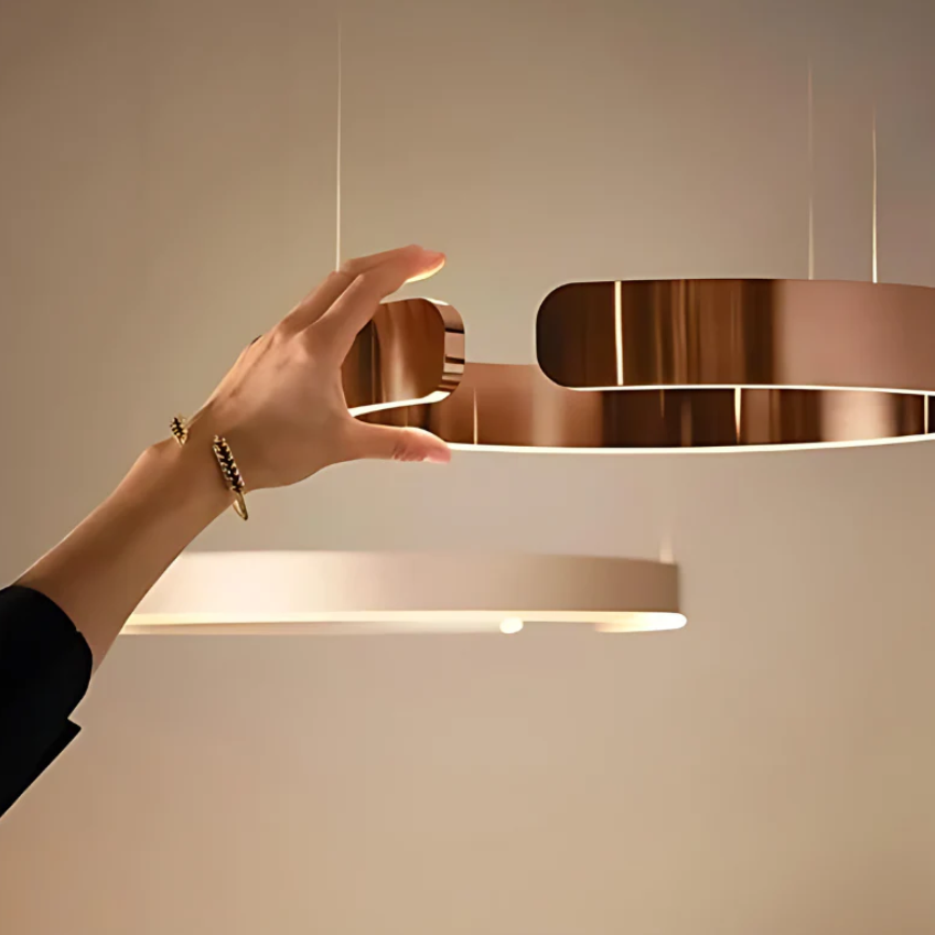 Translation: Elegant adjustable ceiling lamp