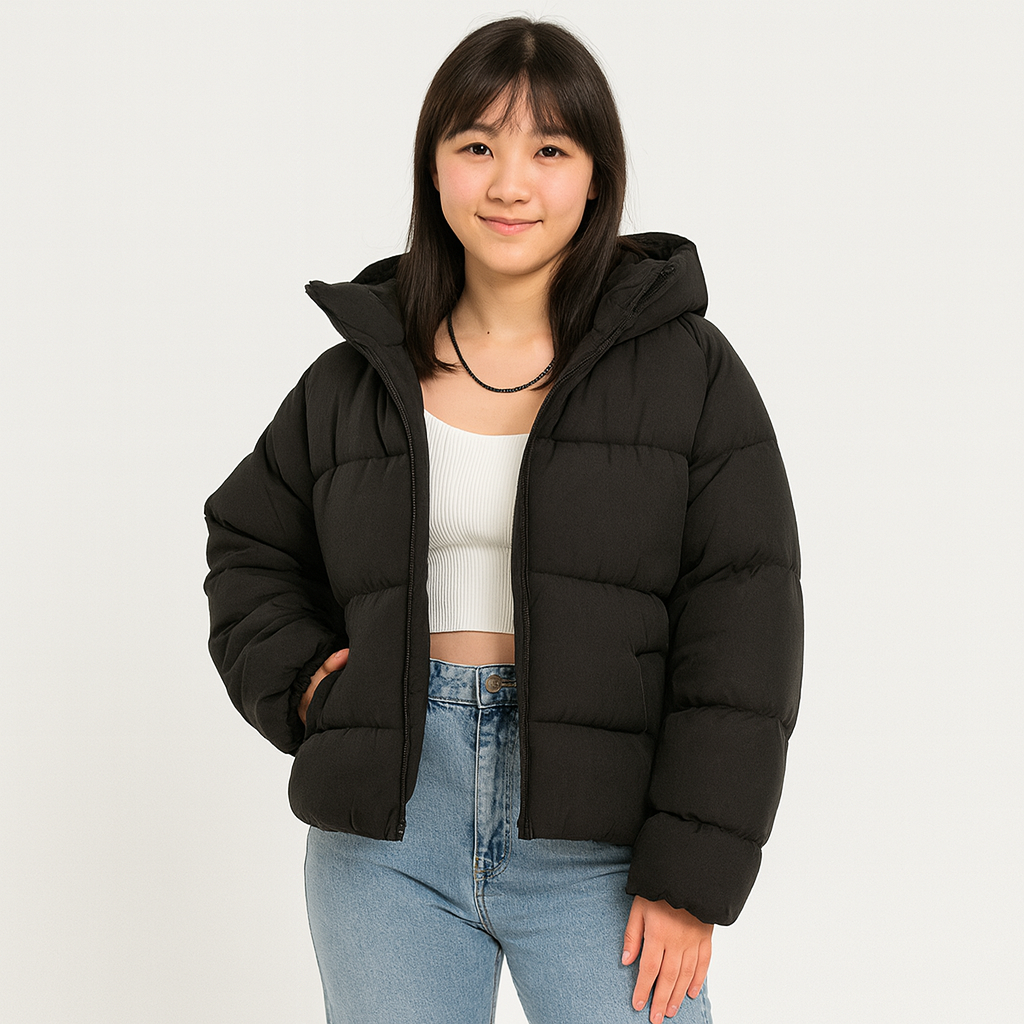Layla | Hooded Winter Puffer Jacket