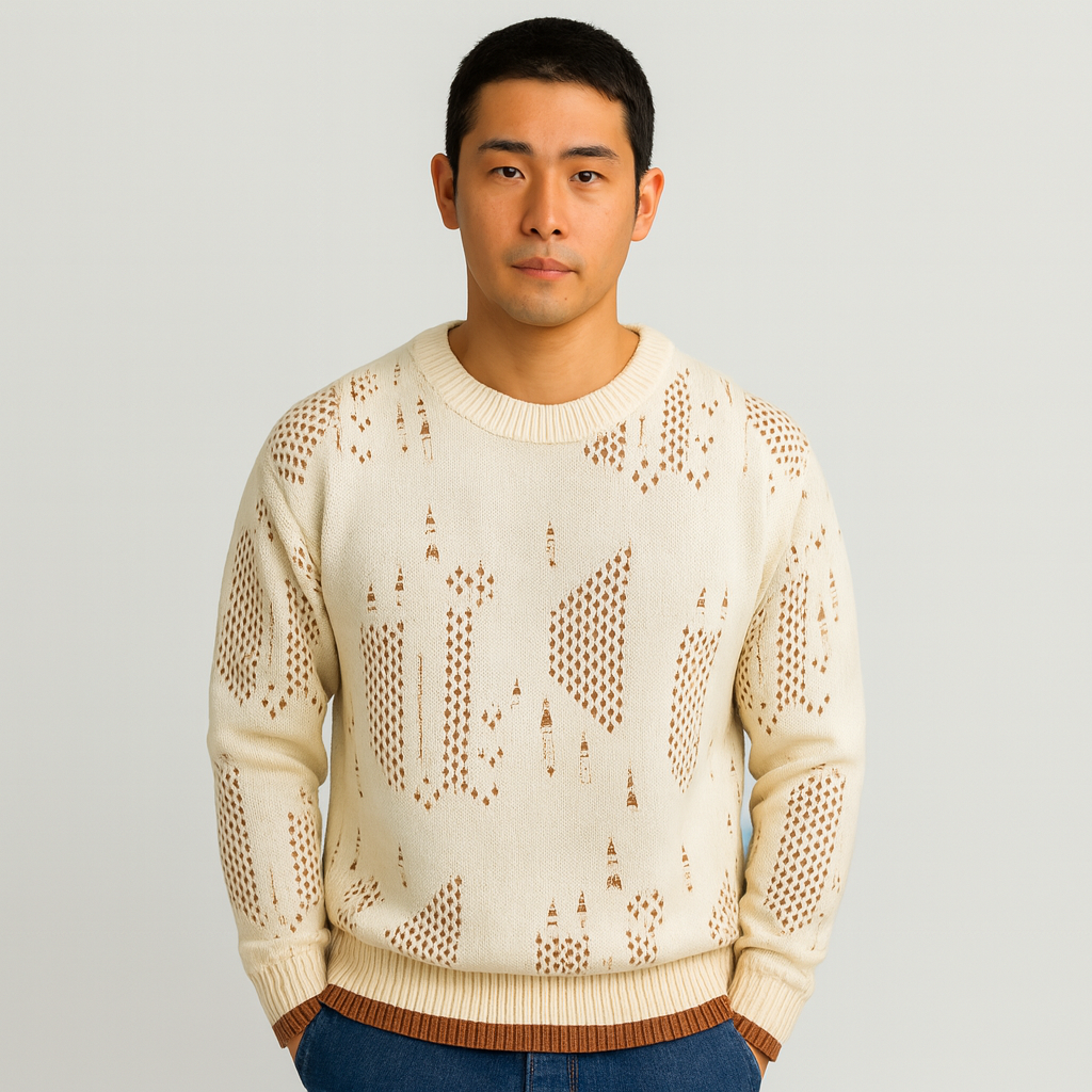 Leo | Distressed Knit Sweater