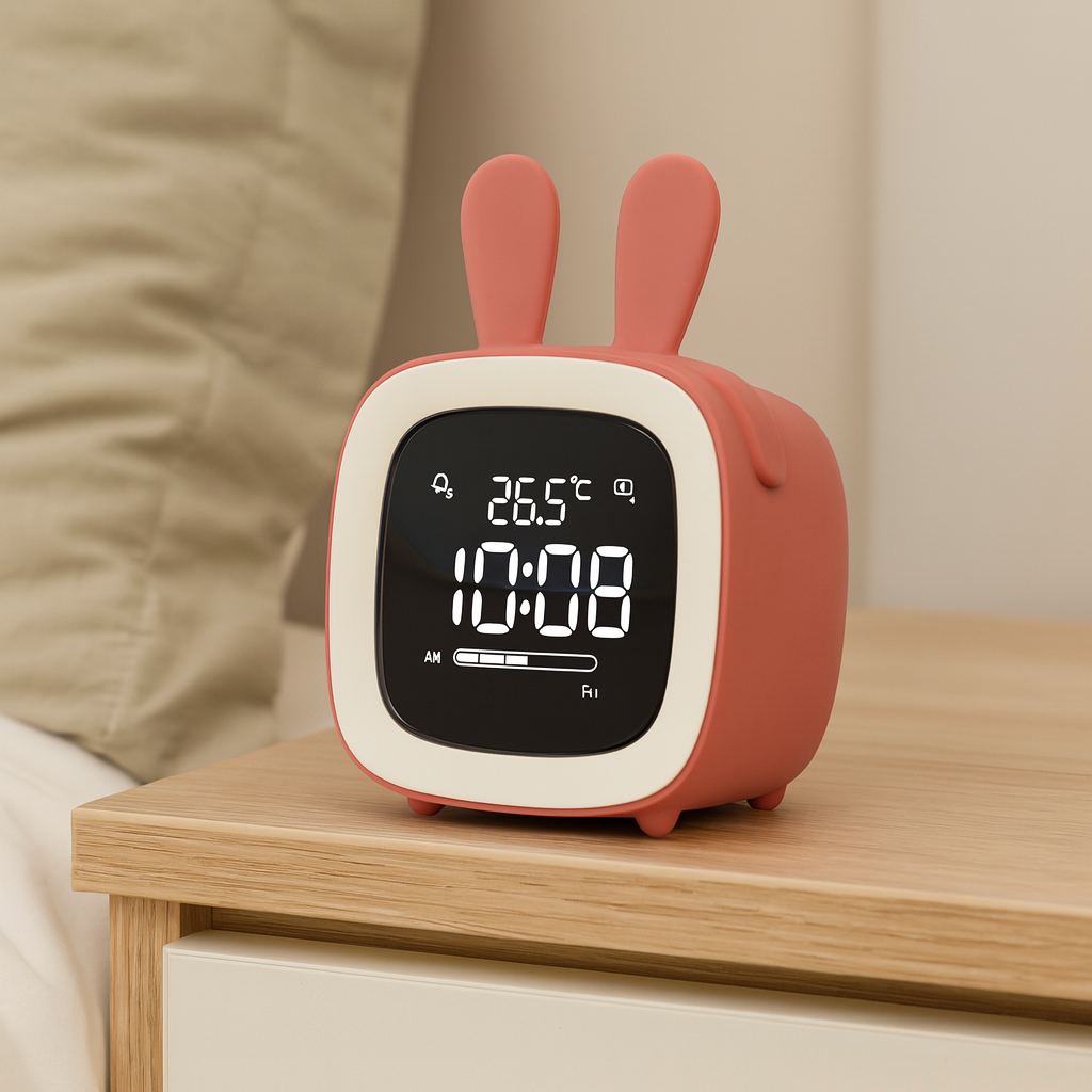 LumiHop | Playful Rabbit Alarm Clock for Children