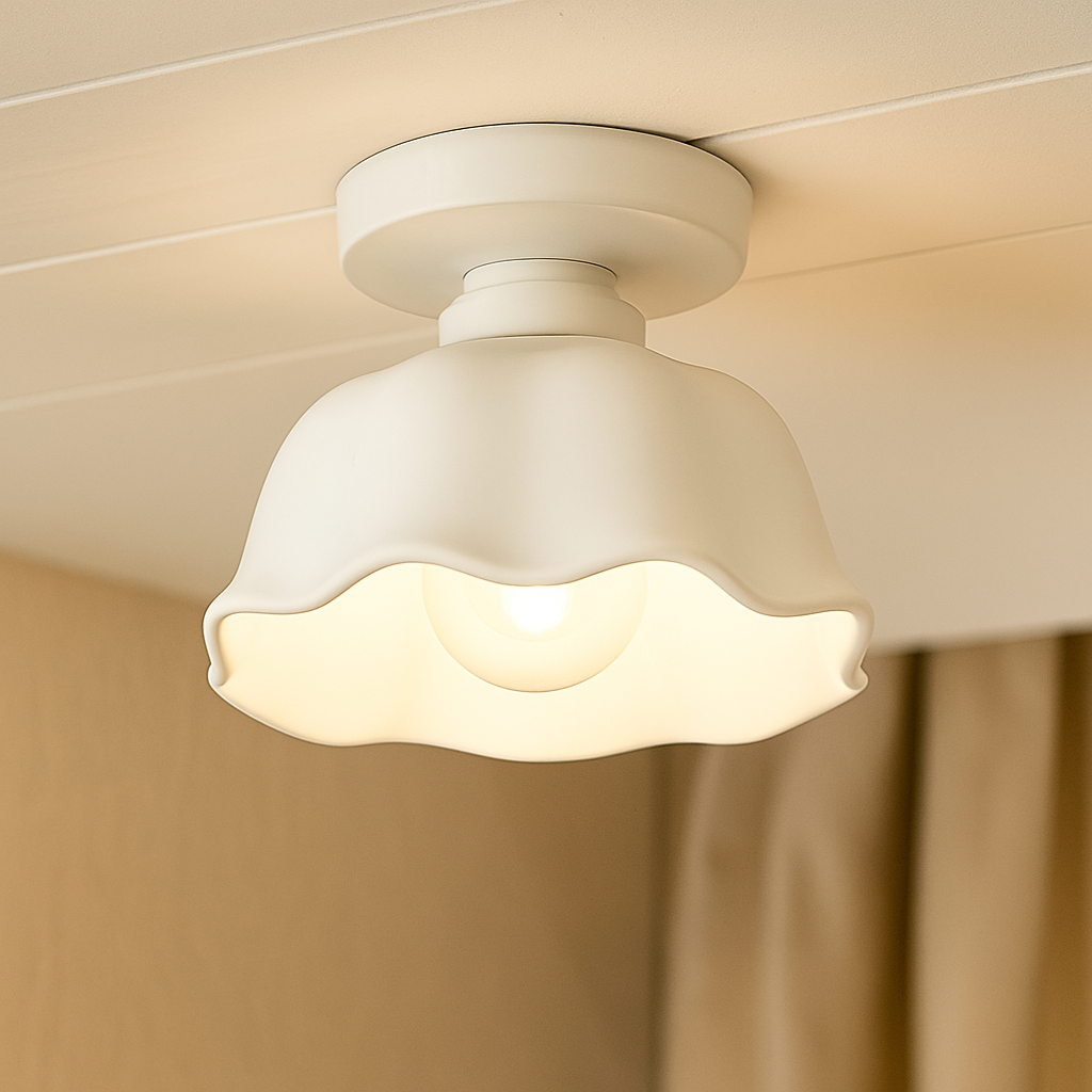 Lumora | Semi-Flush Mount Modern Ceiling Light
