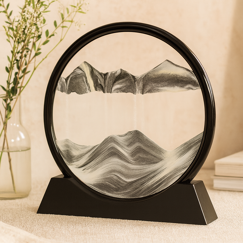 Lunareve | Kinetic Sandscape Ornament