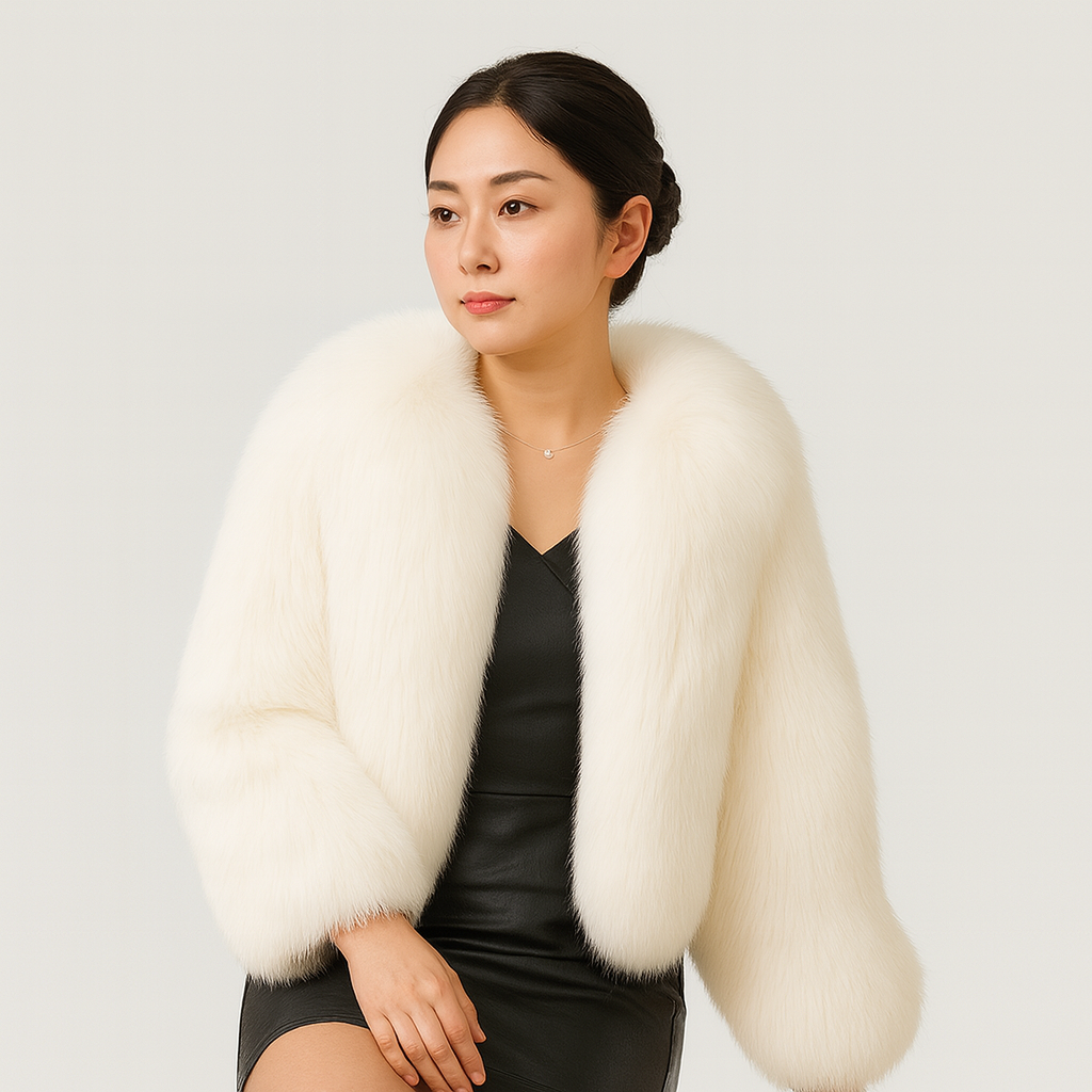 Lydia | Front-opening teddy winter coat