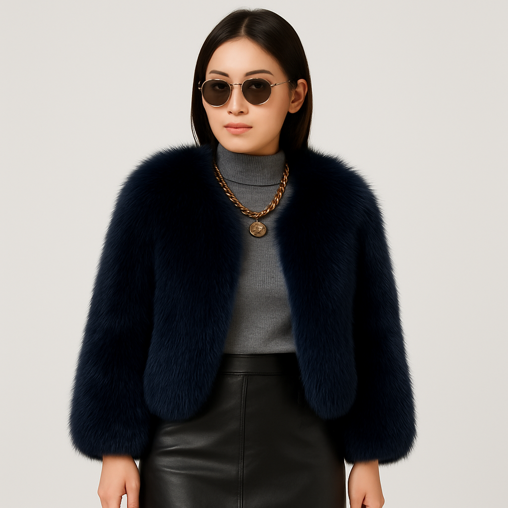 Lydia | Front-opening teddy winter coat