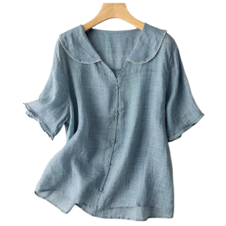Charlotte - Linen Blouse