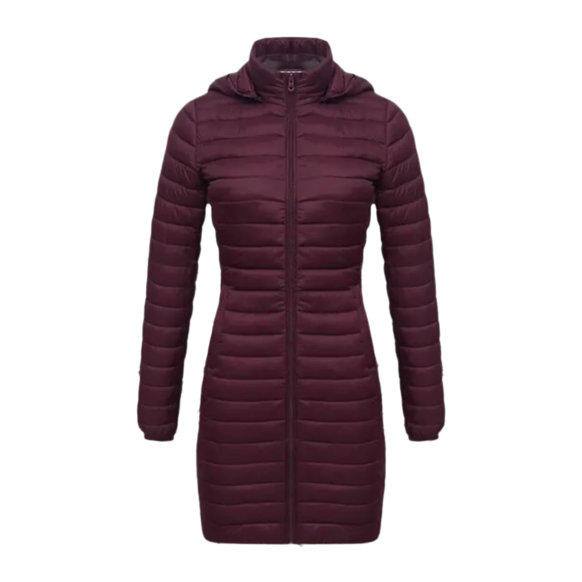 Maya - Ultra-lightweight and warm hooded long parka jacket