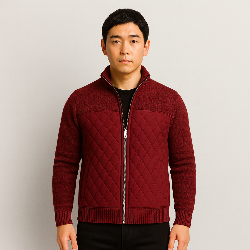 Massimo | Quilted Cardigan