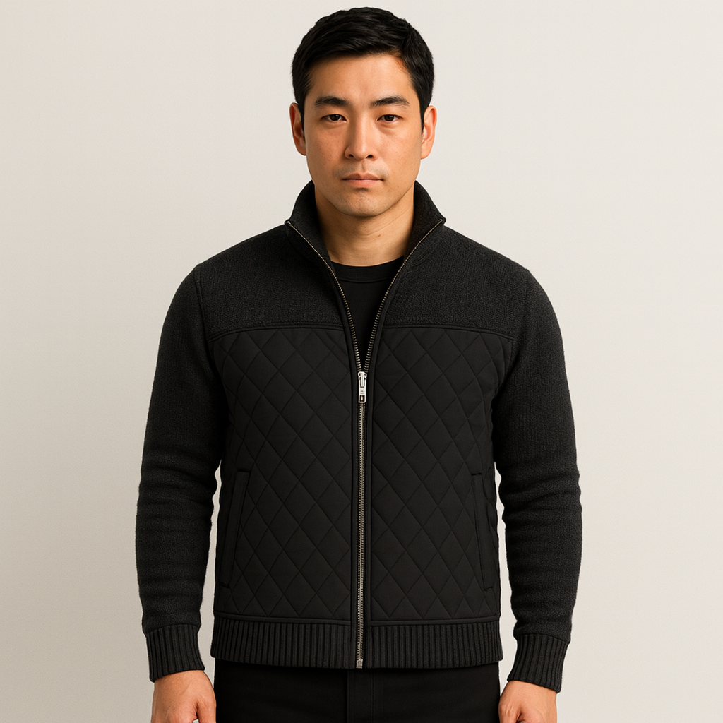 Massimo | Quilted Cardigan