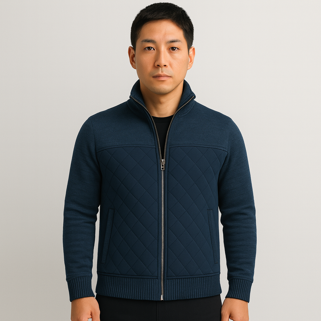 Massimo | Quilted Cardigan