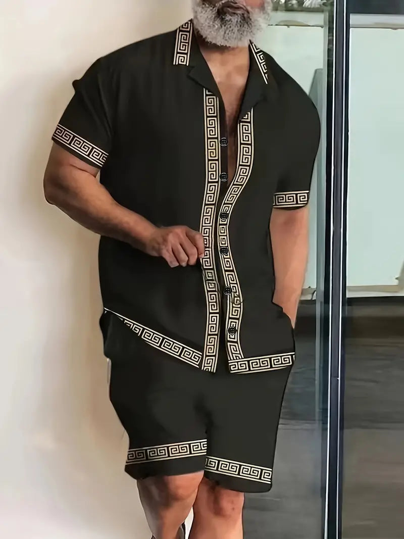 Niklas - Elegant Short Sleeve Set