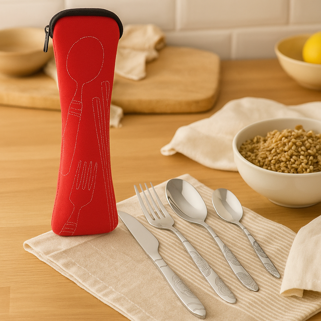 Mentra | Vintage Stainless Steel 4-Piece Cutlery Set