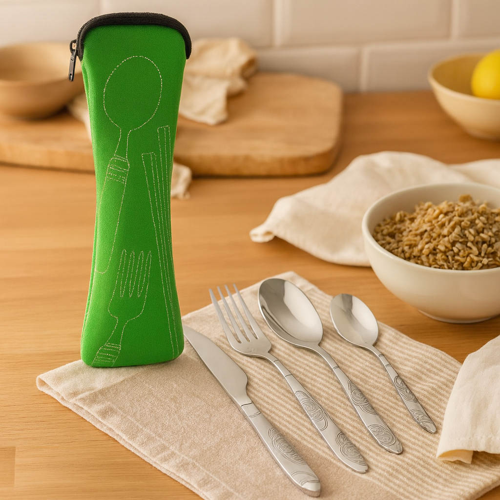 Mentra | Vintage Stainless Steel 4-Piece Cutlery Set