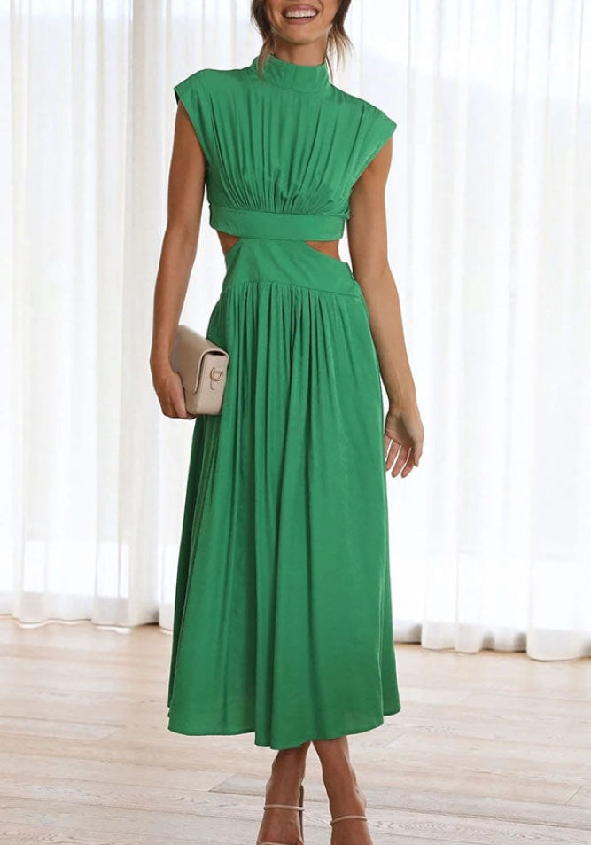 Mille - Turtleneck Midi Dress