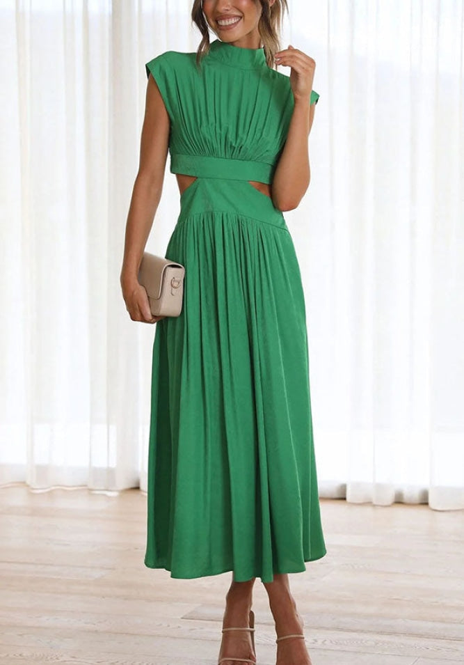 Mille - Turtleneck Midi Dress