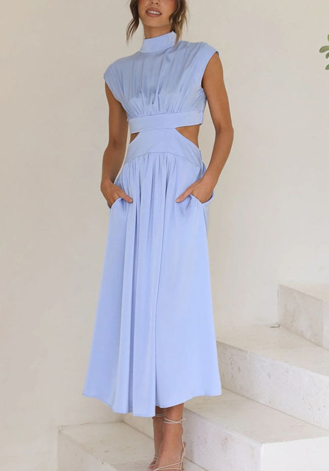 Mille - Turtleneck Midi Dress