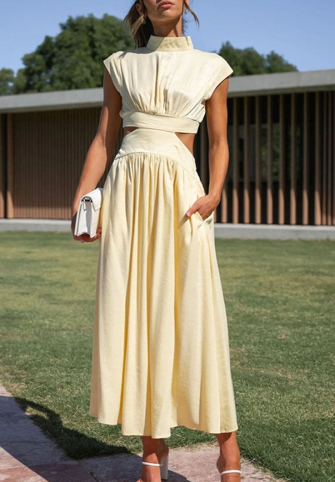 Mille - Turtleneck Midi Dress