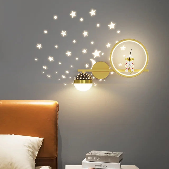 Glimmer Nest - A stylish wall lamp with a soft glow