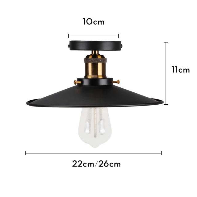 Antique Brilliance - Vintage Ceiling Lamp