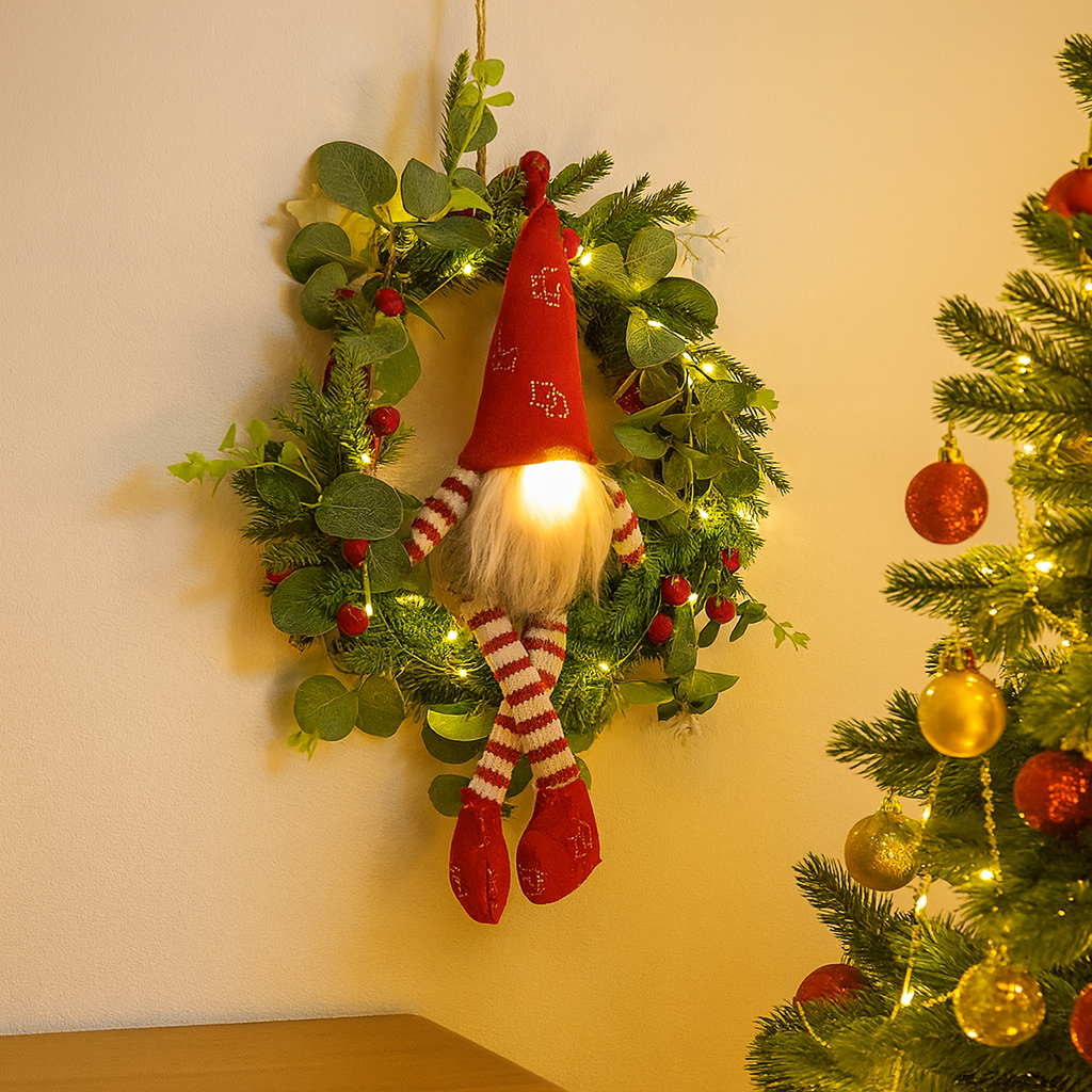 ノードウィン | 魔法のクリスマスノームリース
