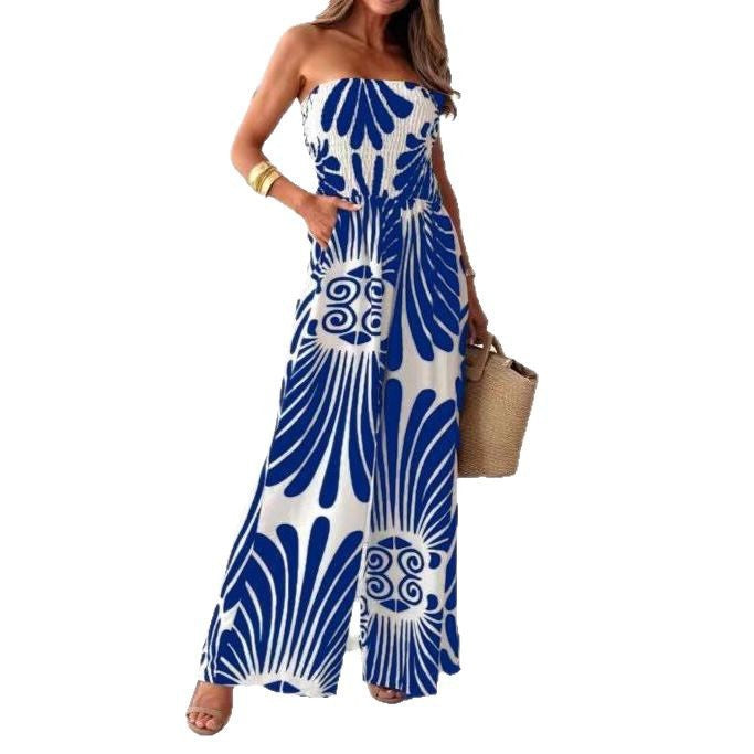 Holly – Ethnic wide leg jumpsuit