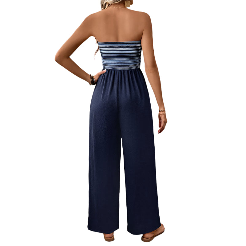 Belinda - Bandeau Wide Leg Jumpsuit