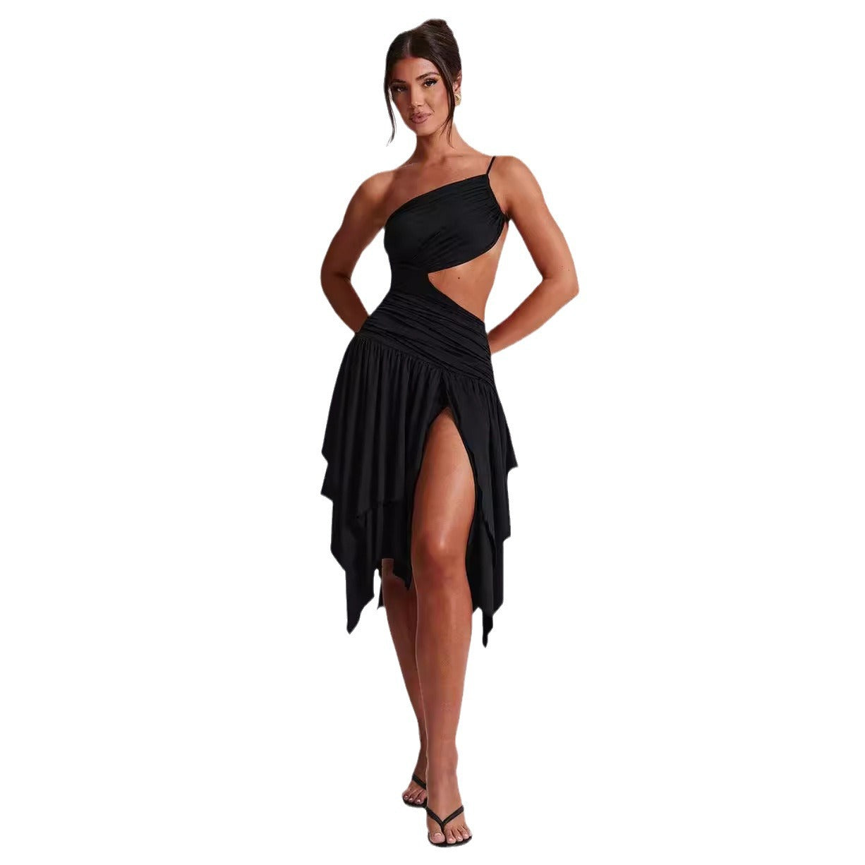 Tatum - Women's Asymmetrical Cut Dress