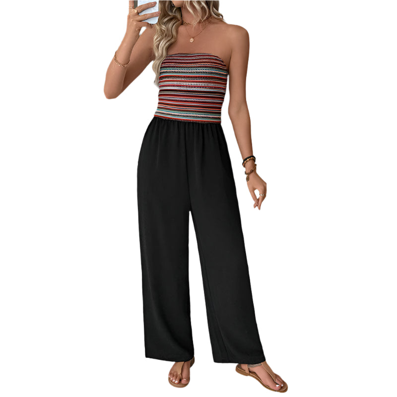 Belinda - Bandeau Wide Leg Jumpsuit