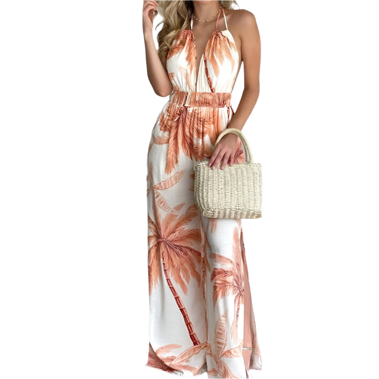 レオノーレ - 花柄とカジュアルなジャンプスーツ