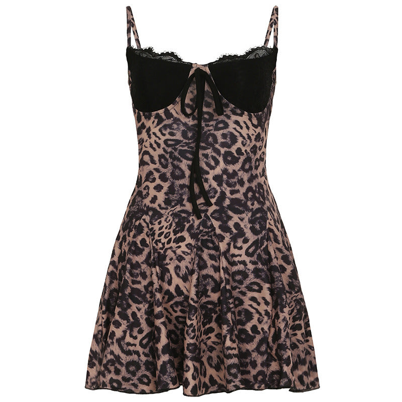 Elaine – Animal Print Mini Dress