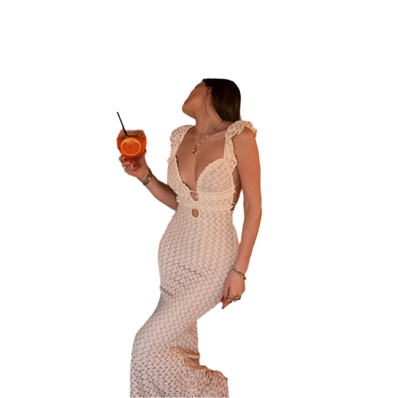 Mila Rose - Novelty Cutout Bodycon Dress