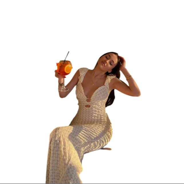 Mila Rose - Novelty Cutout Bodycon Dress