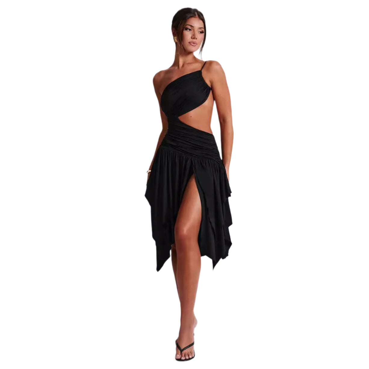 Tatum - Women's Asymmetrical Cut Dress