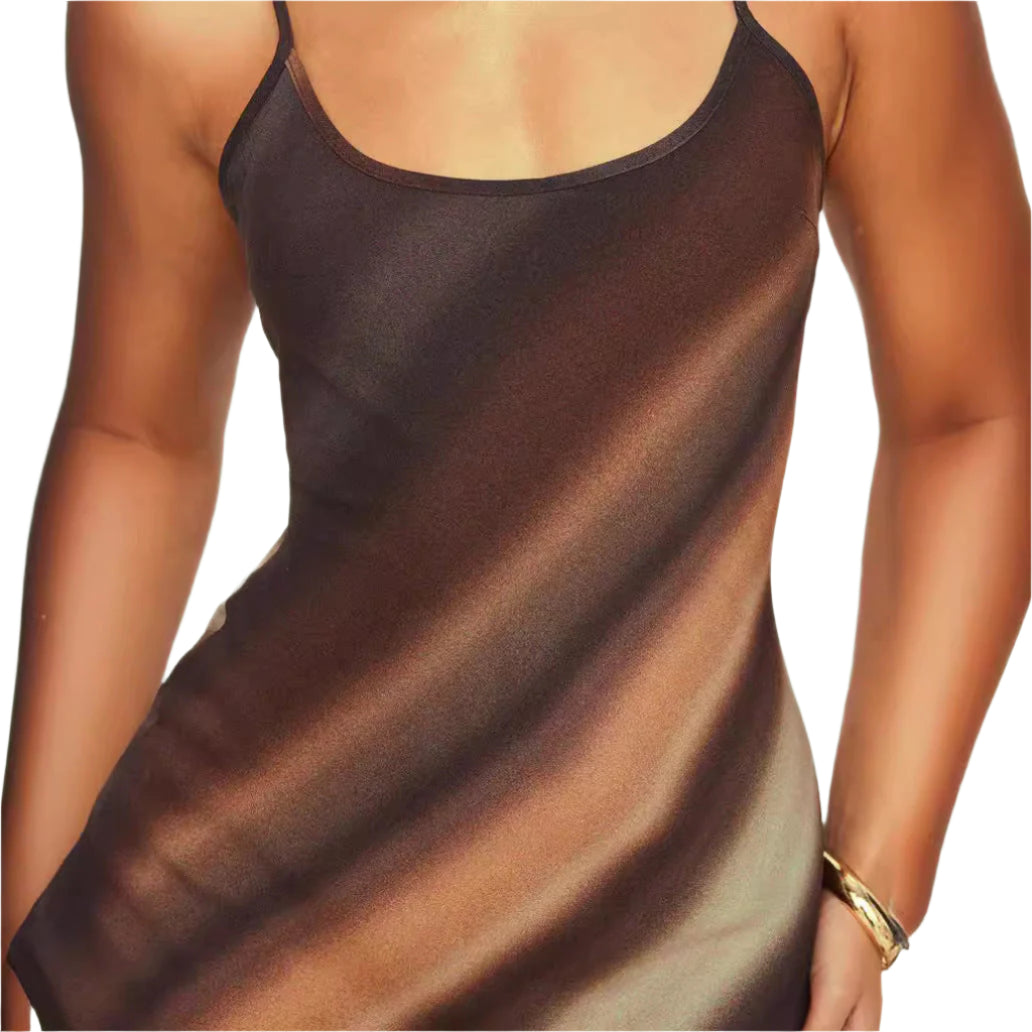 Natalia - Elegant gradient maxi dress