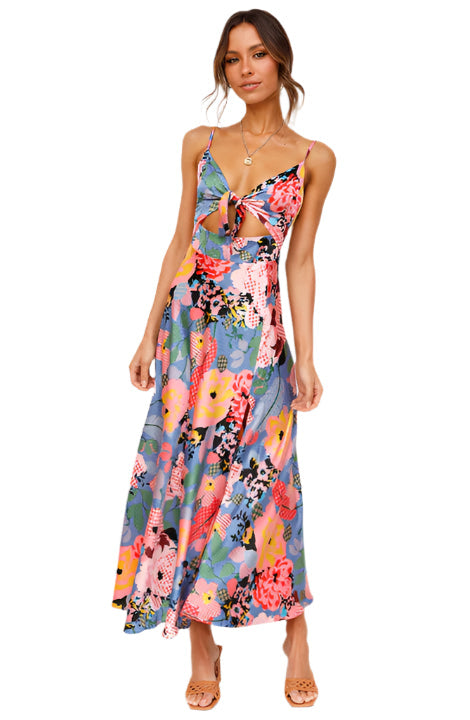 Eliza - Floral Print Airy Dress