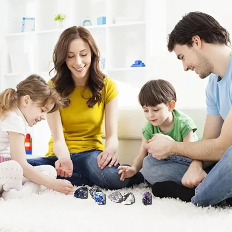 鉱石クリスマスアドベントカレンダー – 24日間の石コレクション