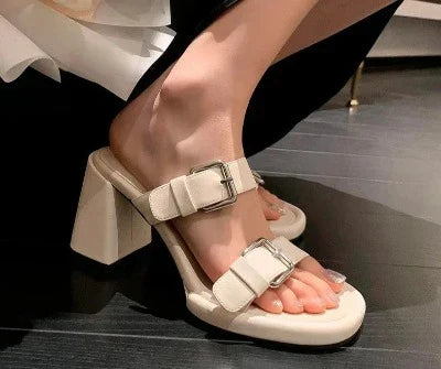 Haruna Square High Heels