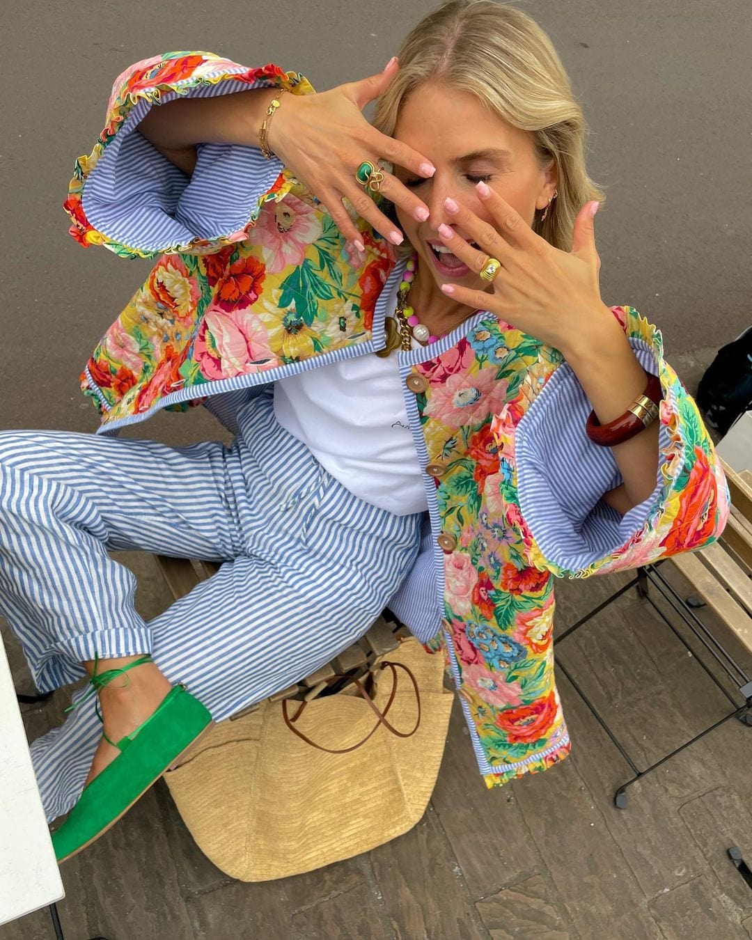 Savannah - Beautiful floral jacket