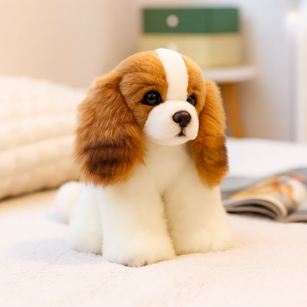パウフェクトパル | リアルなぬいぐるみ犬用おもちゃ – 柔らかくて本物そっくり