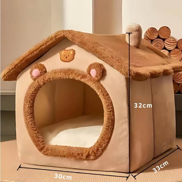 Soft and Washable Pet House - Paw Heaven