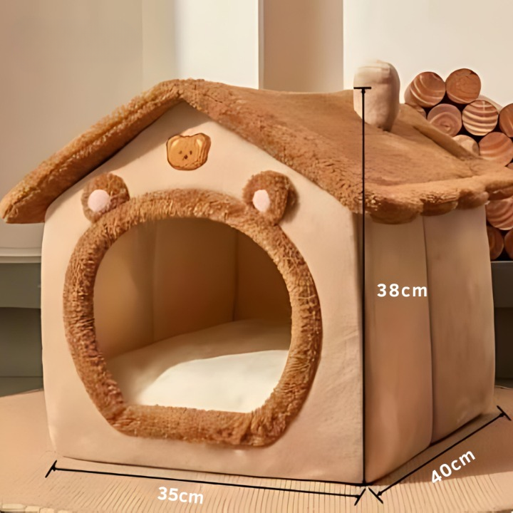Soft and Washable Pet House - Paw Heaven