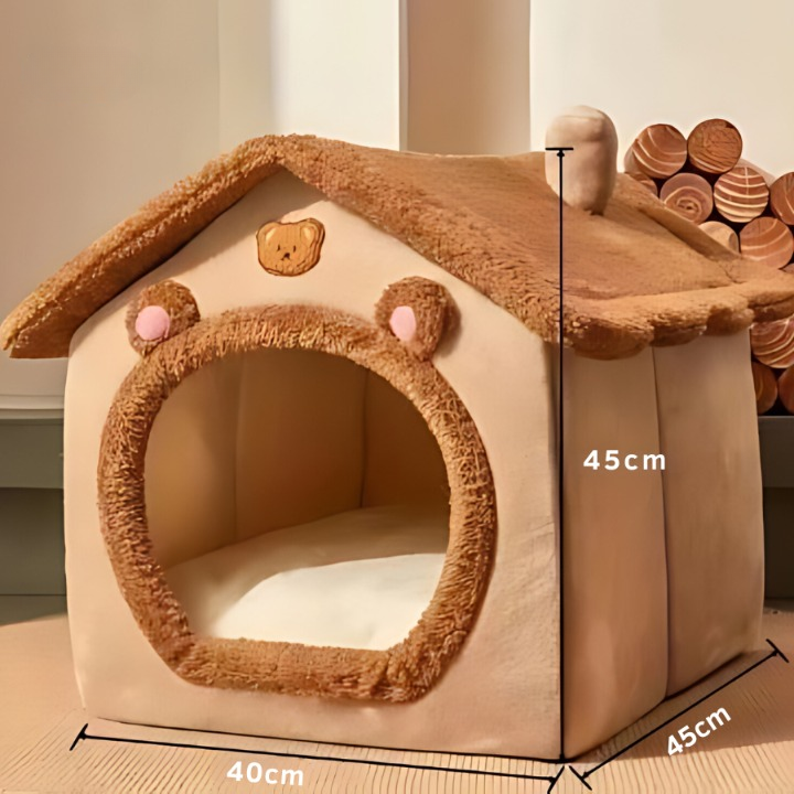Soft and Washable Pet House - Paw Heaven