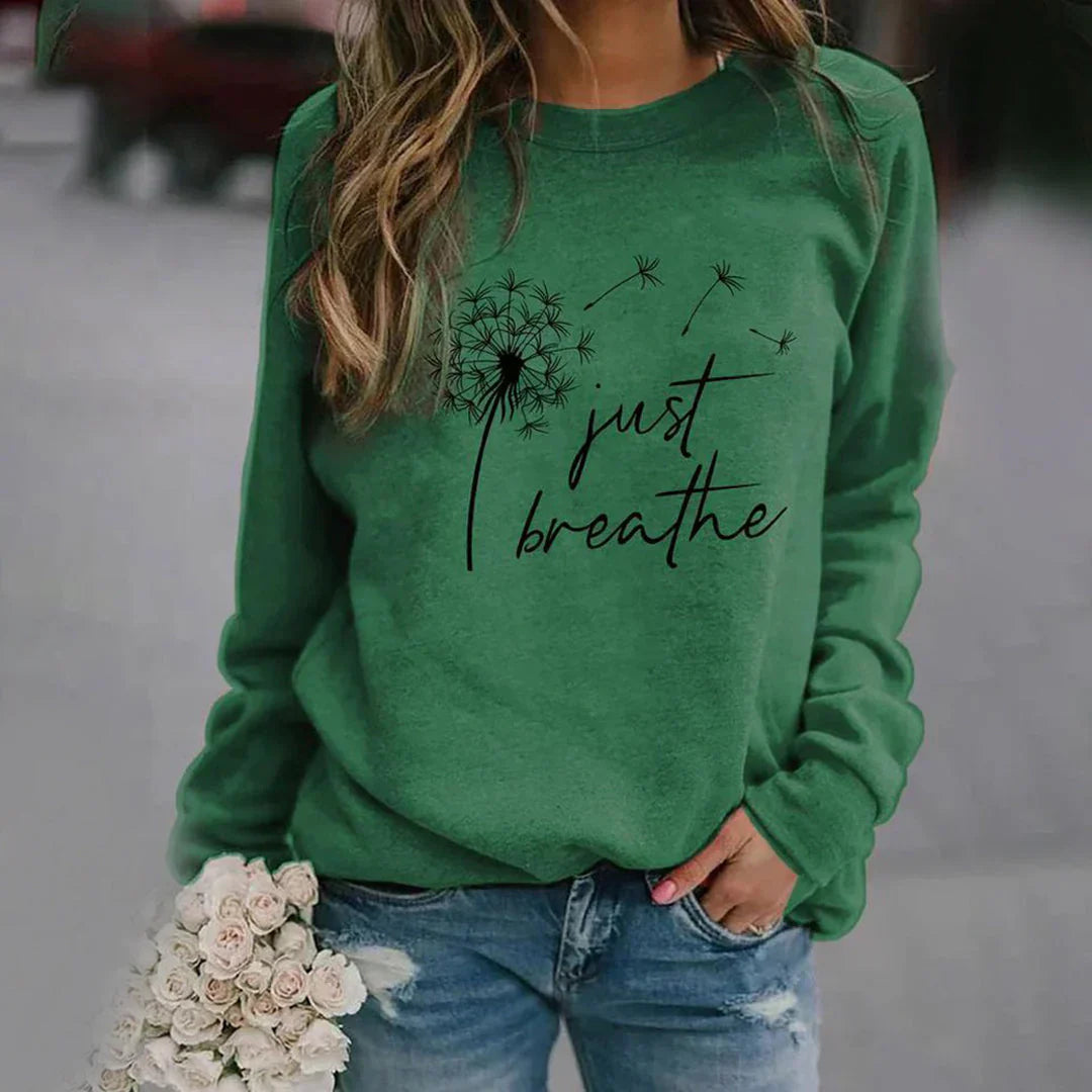 Marie – Long sleeve shirt with unique print