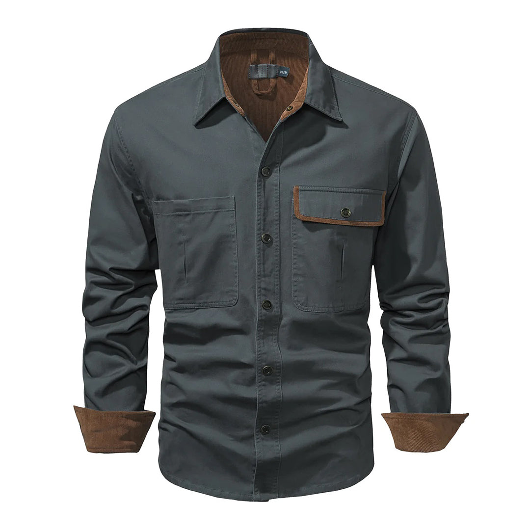 Emiras – Long Sleeve Button Down Shirt