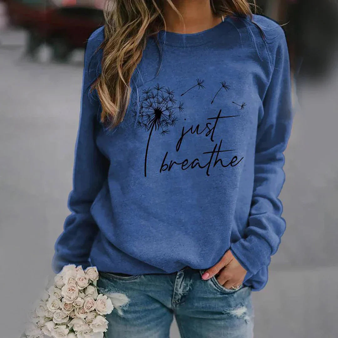 Marie – Long sleeve shirt with unique print