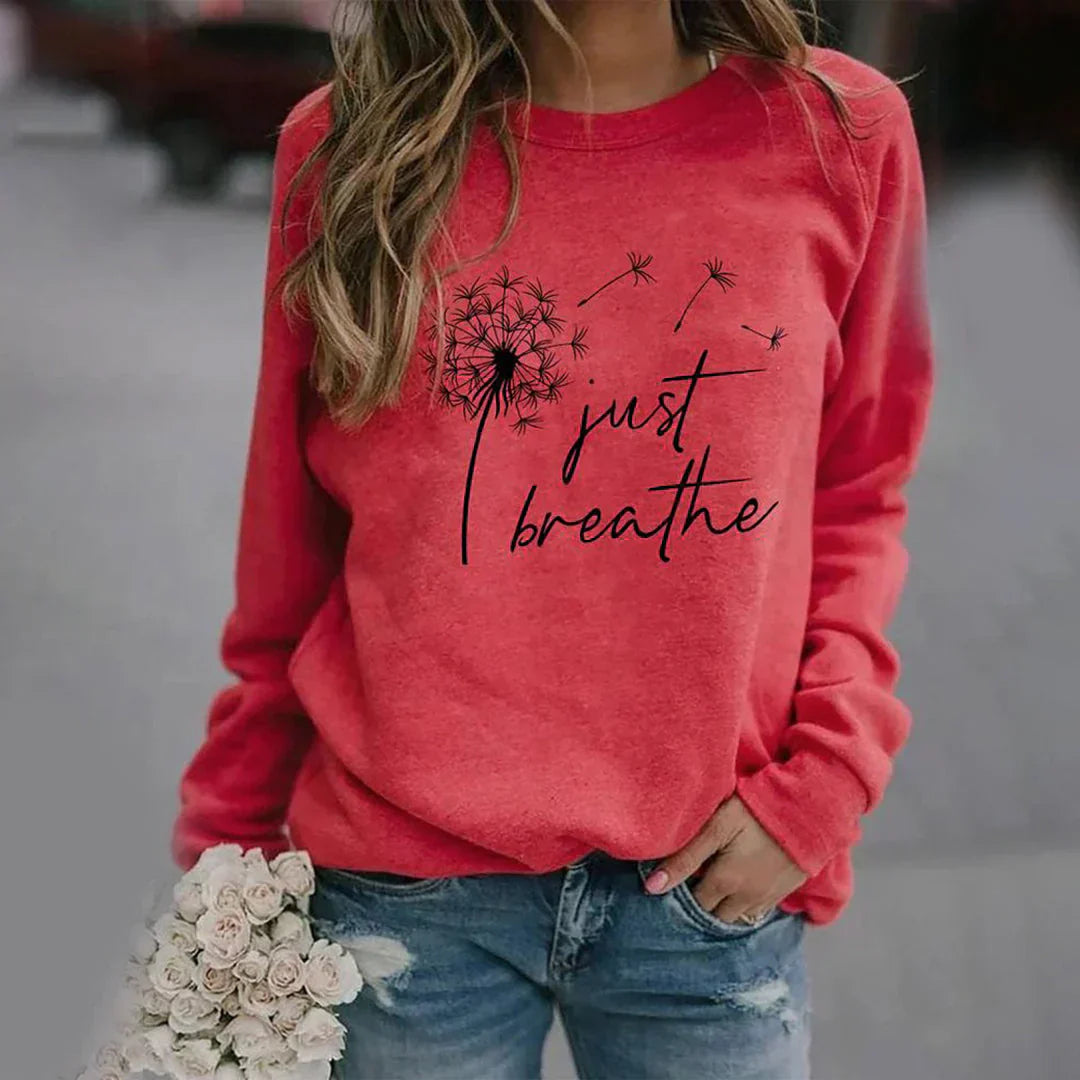 Marie – Long sleeve shirt with unique print