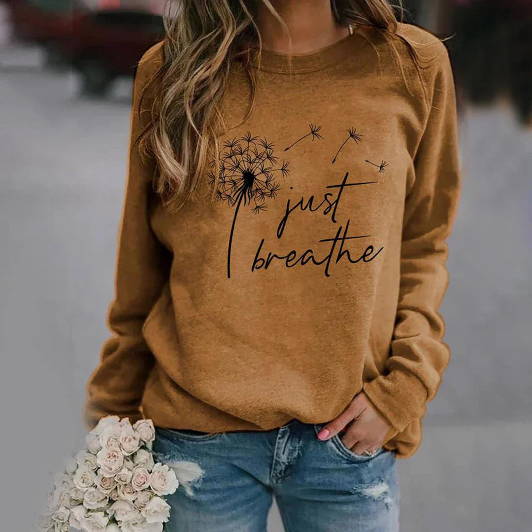 Marie – Long sleeve shirt with unique print