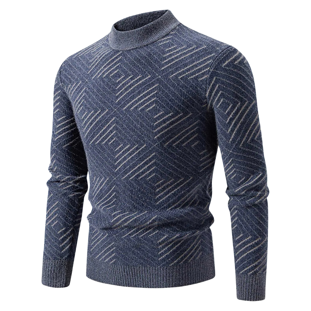 Naoki - Round neck slim fit sweater