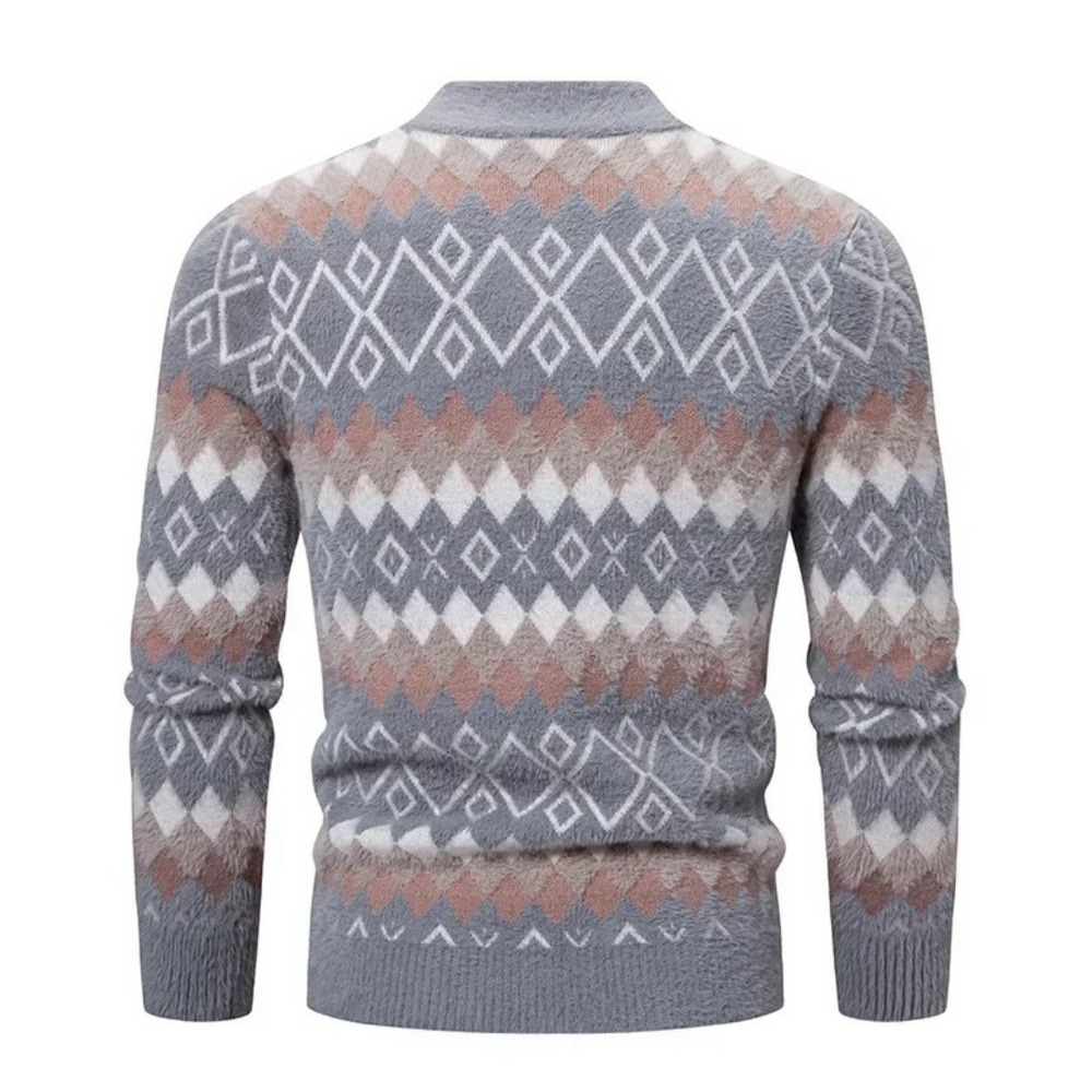 タクヤ - ラウンドネックの長袖セーター